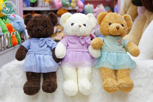 Gấu Bông Teddy Head Tales Váy