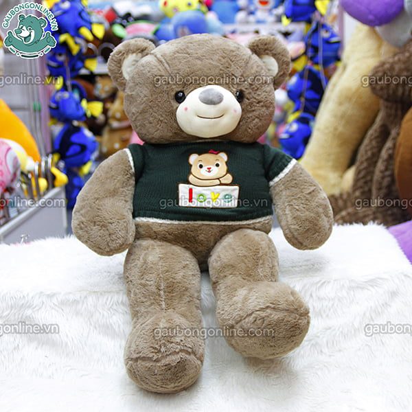 Gấu Bông Teddy Áo Len Gấu Love