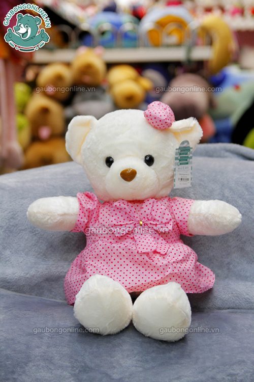 Gấu Bông Teddy Váy Hoa Nhỏ