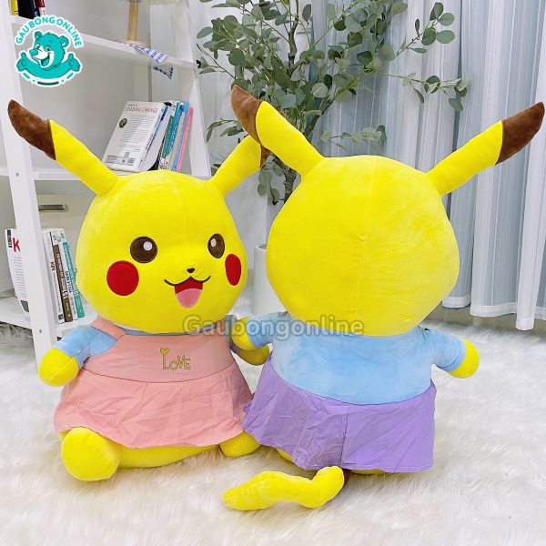 Pikachu Bông Mặc Váy