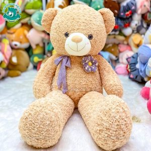 Gấu Bông Teddy Nơ Hoa