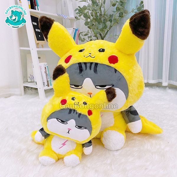 Mèo Hoàng Thượng Bông Cosplay Pikachu