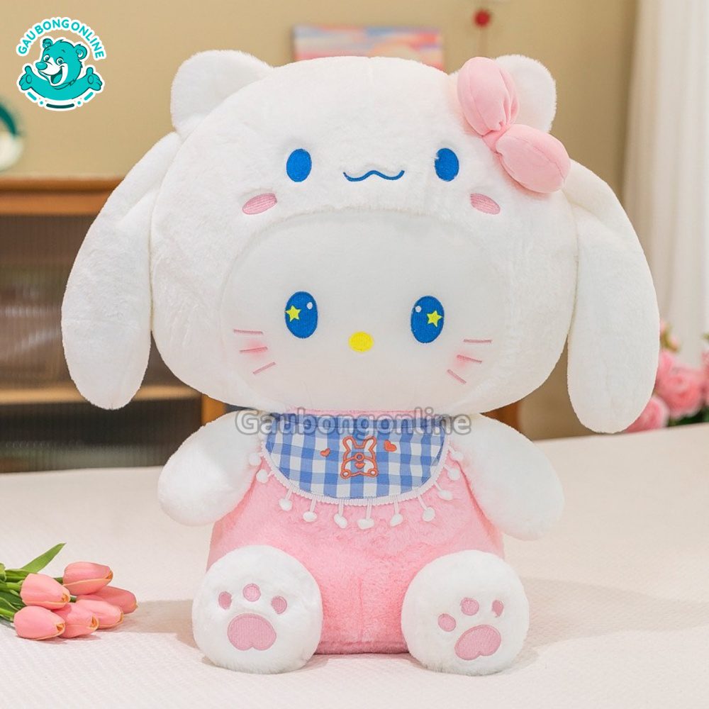 Mèo Bông Hello Kitty Mũ Thỏ Melody 