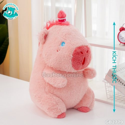 Capybara Tóc Hồng