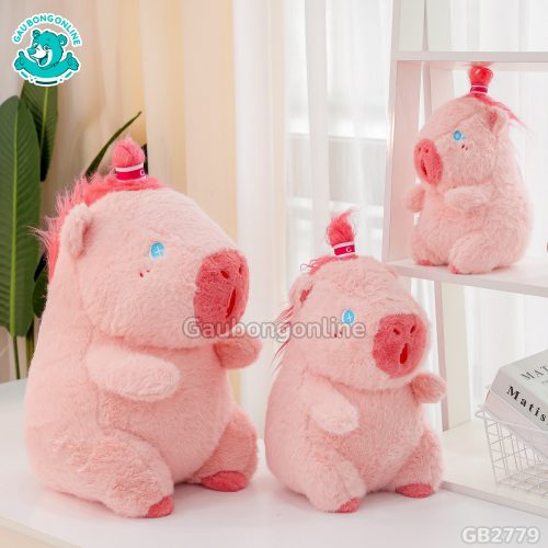 Capybara Tóc Hồng