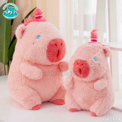 Capybara Tóc Hồng