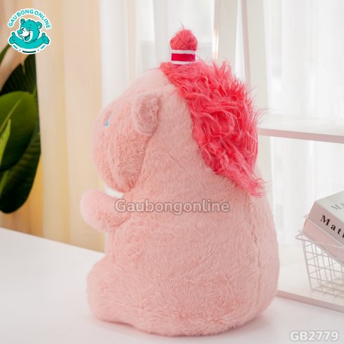 Capybara Tóc Hồng