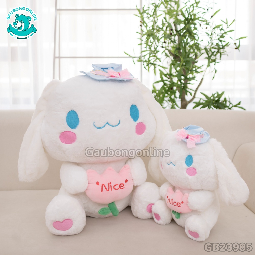 Thú Bông Cinnamoroll Ôm Hoa Nice 