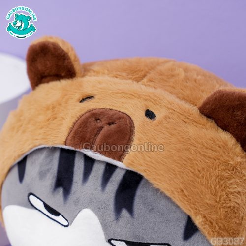 Gấu Bông Mèo Hoàng Thượng Cosplay Capybara