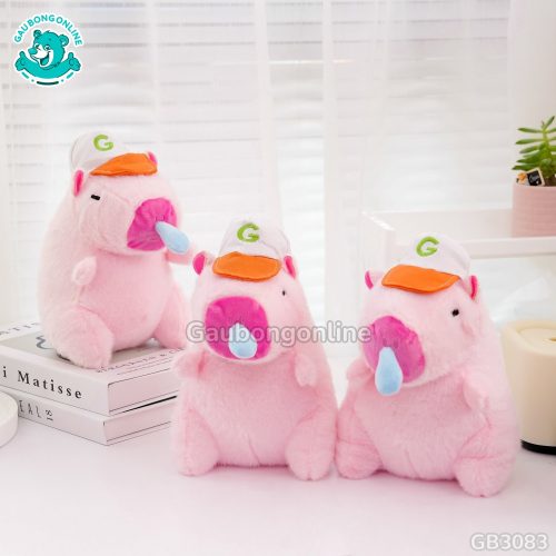 Gấu Bông Capybara Rút Nước Mũi Nhỏ