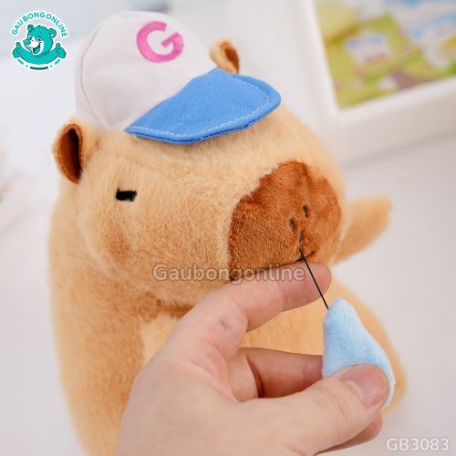 Gấu Bông Capybara Rút Nước Mũi Nhỏ