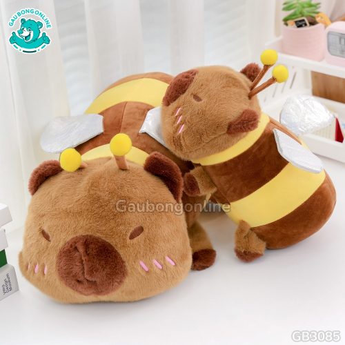 Gấu Bông Capybara Ong Nằm