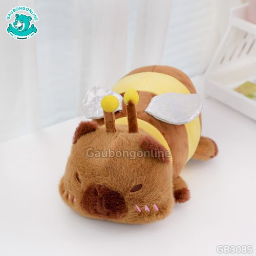 Gấu Bông Capybara Ong Nằm