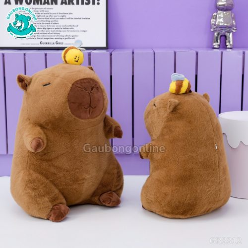 Gấu Bông Capybara Rút Ong