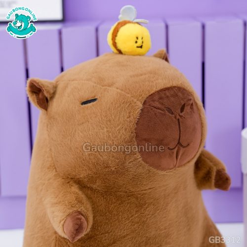 Gấu Bông Capybara Rút Ong