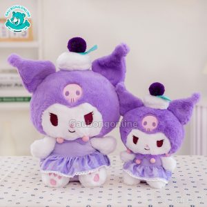 Gấu Bông Kuromi Đội Bánh Nho