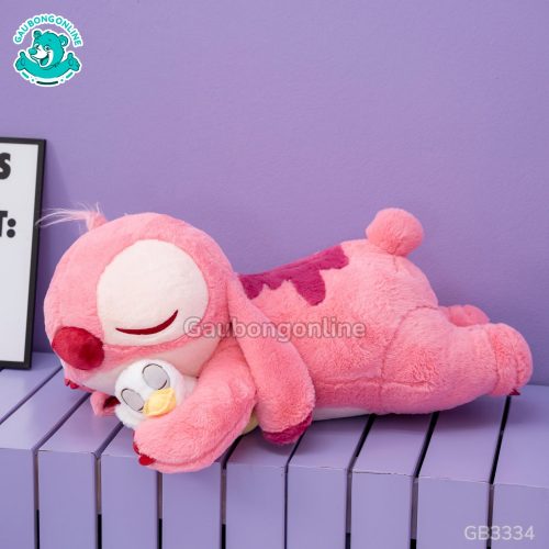 Gấu Bông Stitch Nằm Ôm Vịt