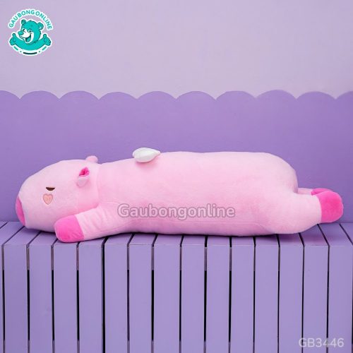 Gấu Bông Capybara Angel Nằm