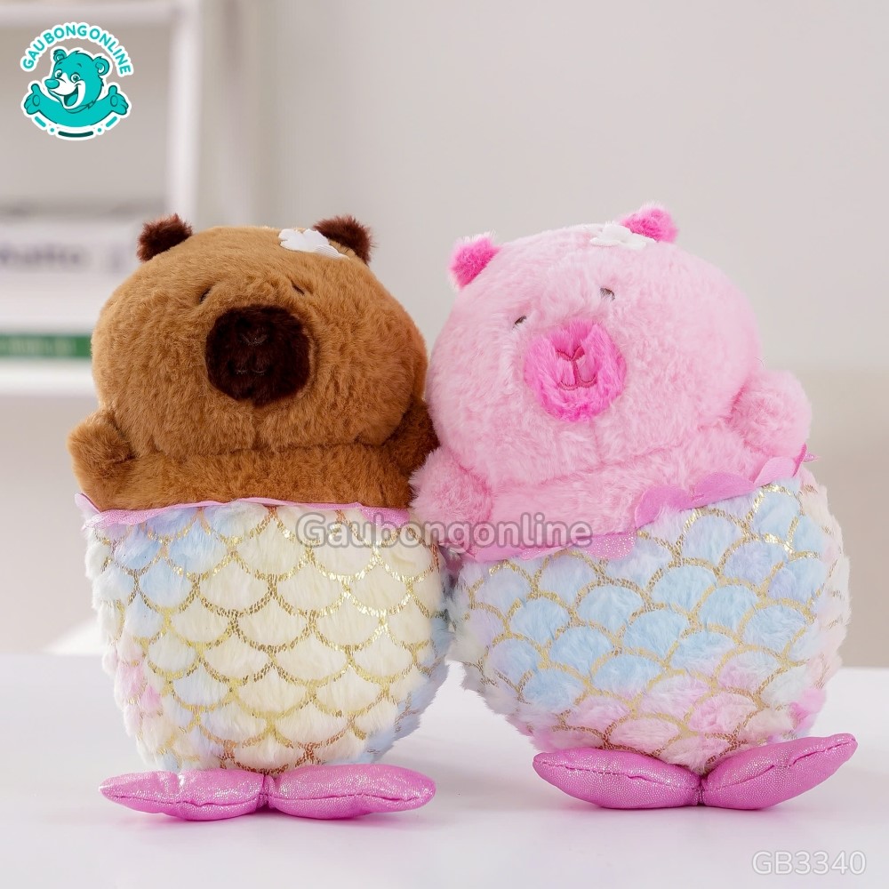 Gấu Bông Capybara Tiên Cá siêu cute và trendy