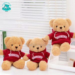 Gấu Bông Teddy Head Áo Big Love