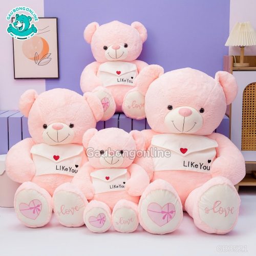 Gấu Bông Teddy Cầm Phong Thư