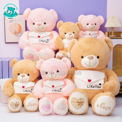 Gấu Bông Teddy Cầm Phong Thư