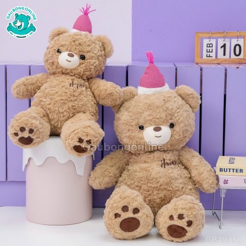 Bộ 3 Gấu Bông Happy
