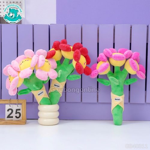 Bó Hoa Bông Mặt Cười nhỏ xinh