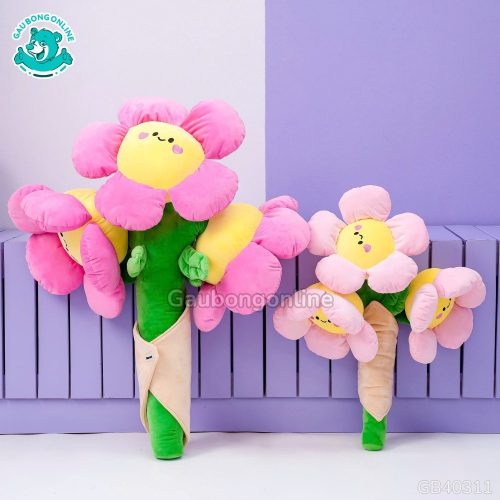 Bó Hoa Bông Mặt Cười siêu to khổng lồ