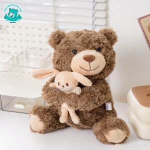 Gấu Bông Lazy Ôm Thỏ đã được bán tại Gấu Bông Online