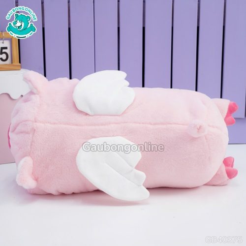 Heo Bông Thiên Thần Nằm thiết kế đường may tỉ mỉ chắc chắn