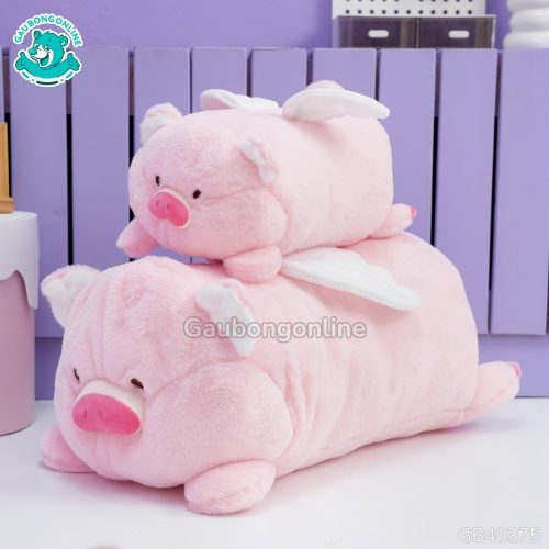 Heo Bông Thiên Thần Nằm nhồi bông êm ái