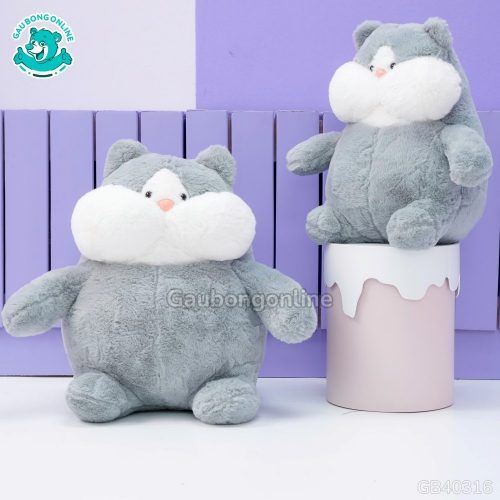 Thú Bông Má Bự Lông Thỏ