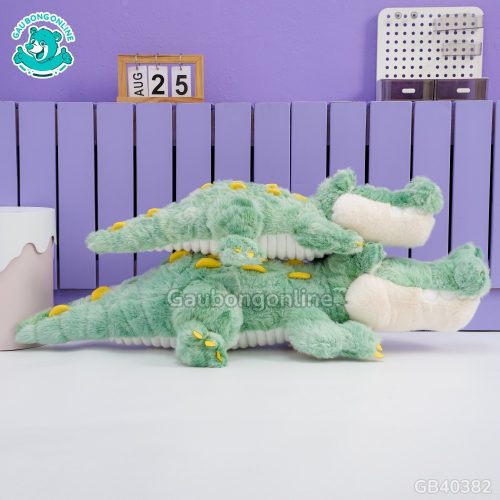 Gấu Bông Cá Sấu Nằm thiết kế độc đáo