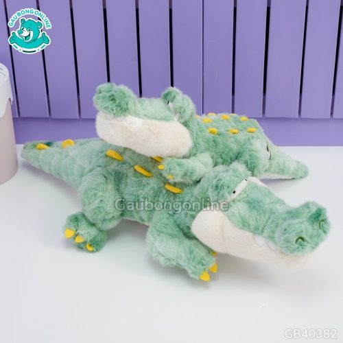 Gấu Bông Cá Sấu Nằm mềm mại
