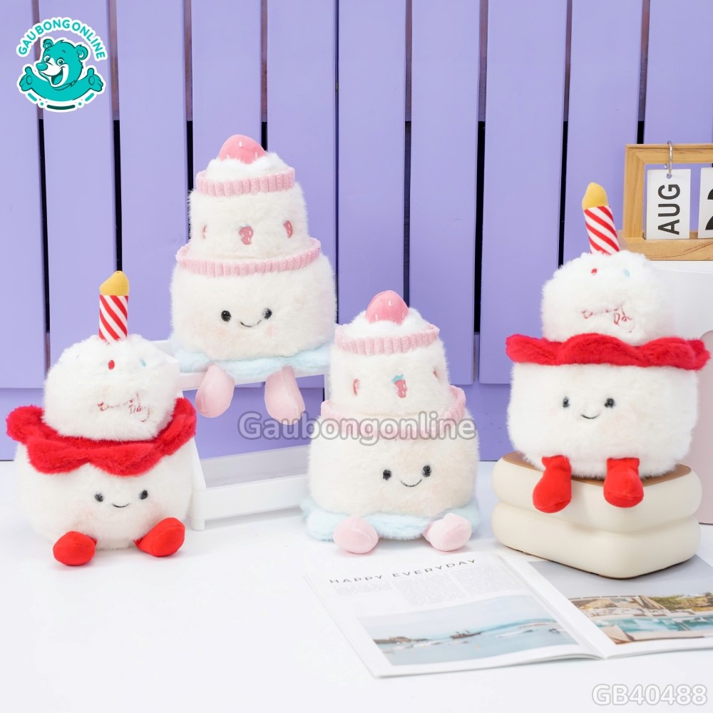 Gấu Bông Bánh Sinh Nhật – Quà tặng độc đáo