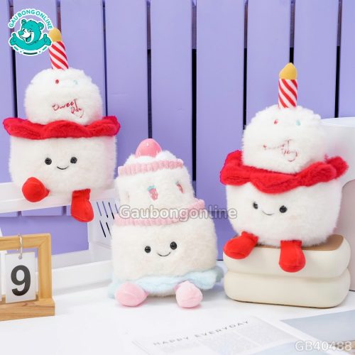 Gấu Bông Bánh Sinh Nhật thiết kế dễ thương, ngộ nghĩnh
