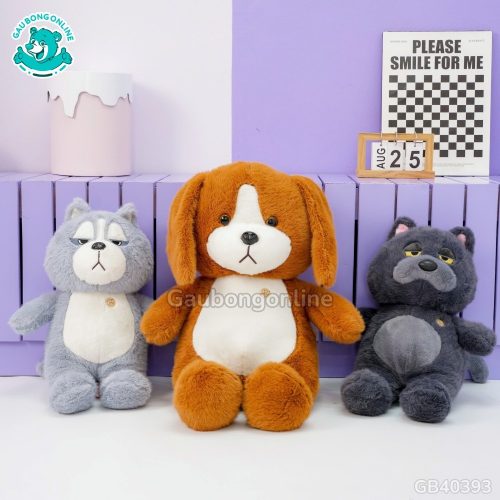 Bộ Thú Bông Cảm Xúc có 3 mẫu xinh xắn