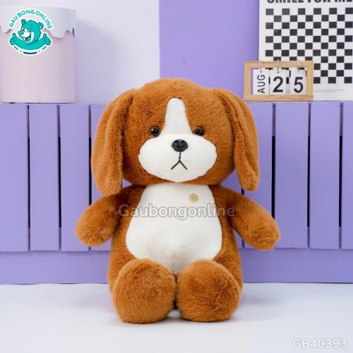 Bộ Thú Bông Cảm Xúc – Cún Nâu