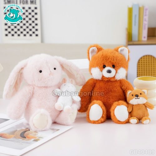 Bộ Thú Bông Mẹ Con mua 1 được 2