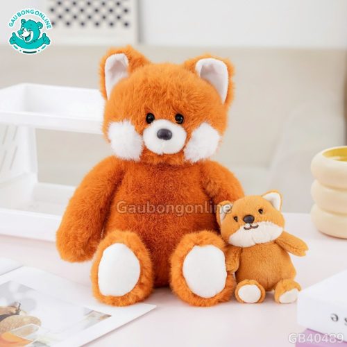Bộ Thú Bông Mẹ Con – Cáo