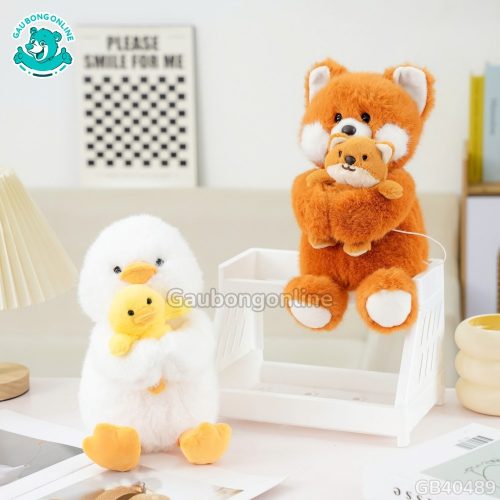 Bộ Thú Bông Mẹ Con có thể ôm nhau