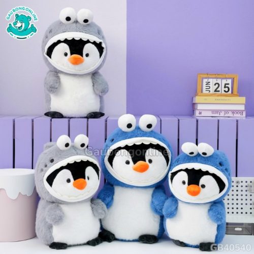 Cánh Cụt Bông Cosplay Cá Mập