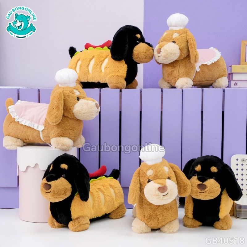 Chó Dachshund Lạp Xưởng Đầu Bếp