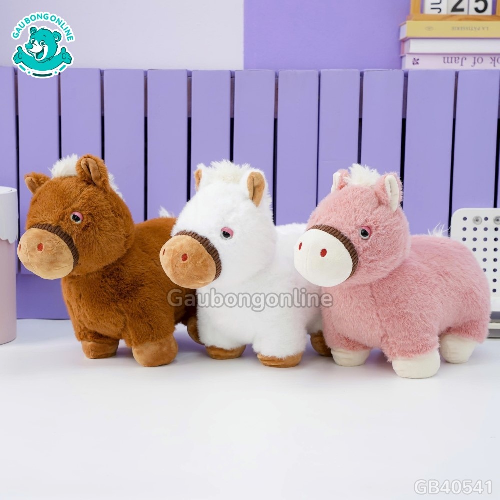 Gấu Bông Ngựa Baby Lông Thỏ