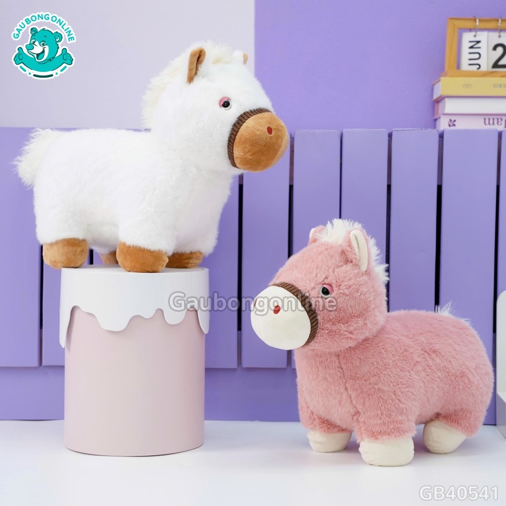 Gấu Bông Ngựa Baby Lông Thỏ