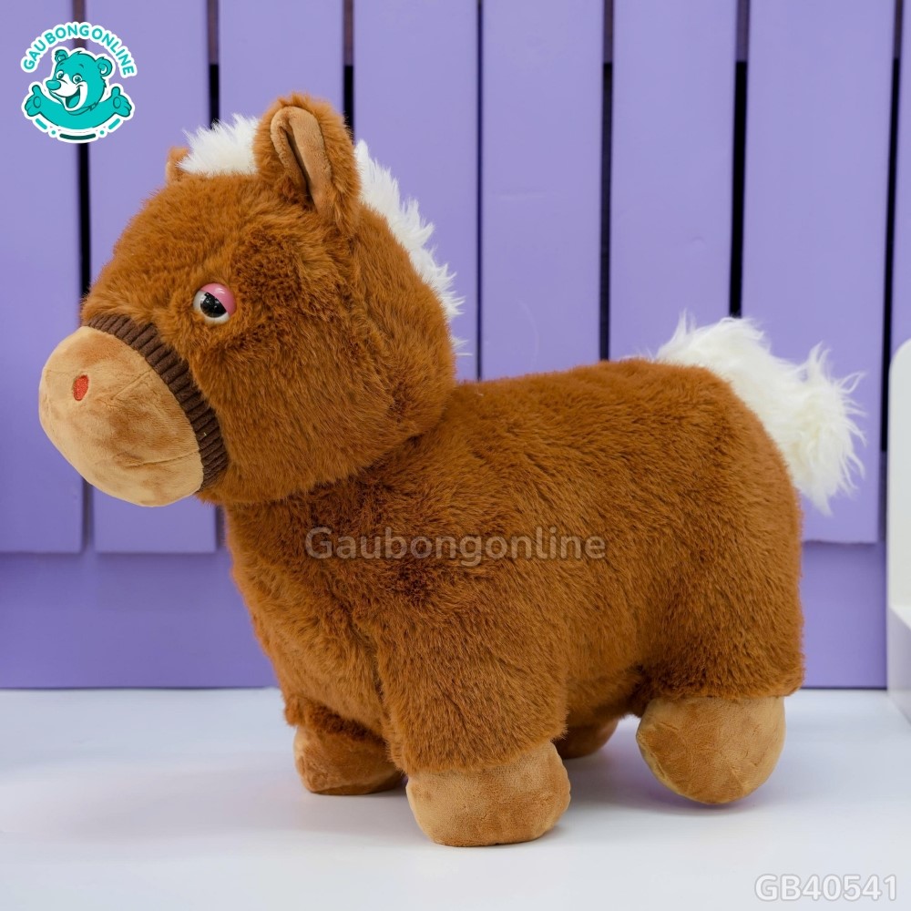 Gấu Bông Ngựa Baby Lông Thỏ