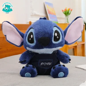 Gấu Bông Stitch Mặc Yếm Xanh Đậm