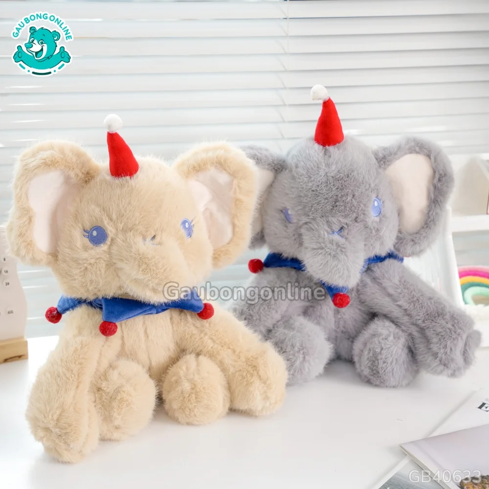 Voi Bông Ngồi Mũ Đỏ