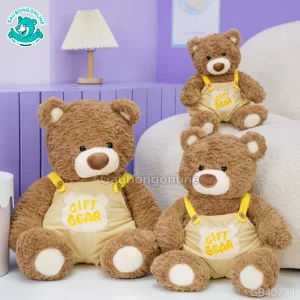 Gấu Bông Teddy Mặc Yếm Gift Bear